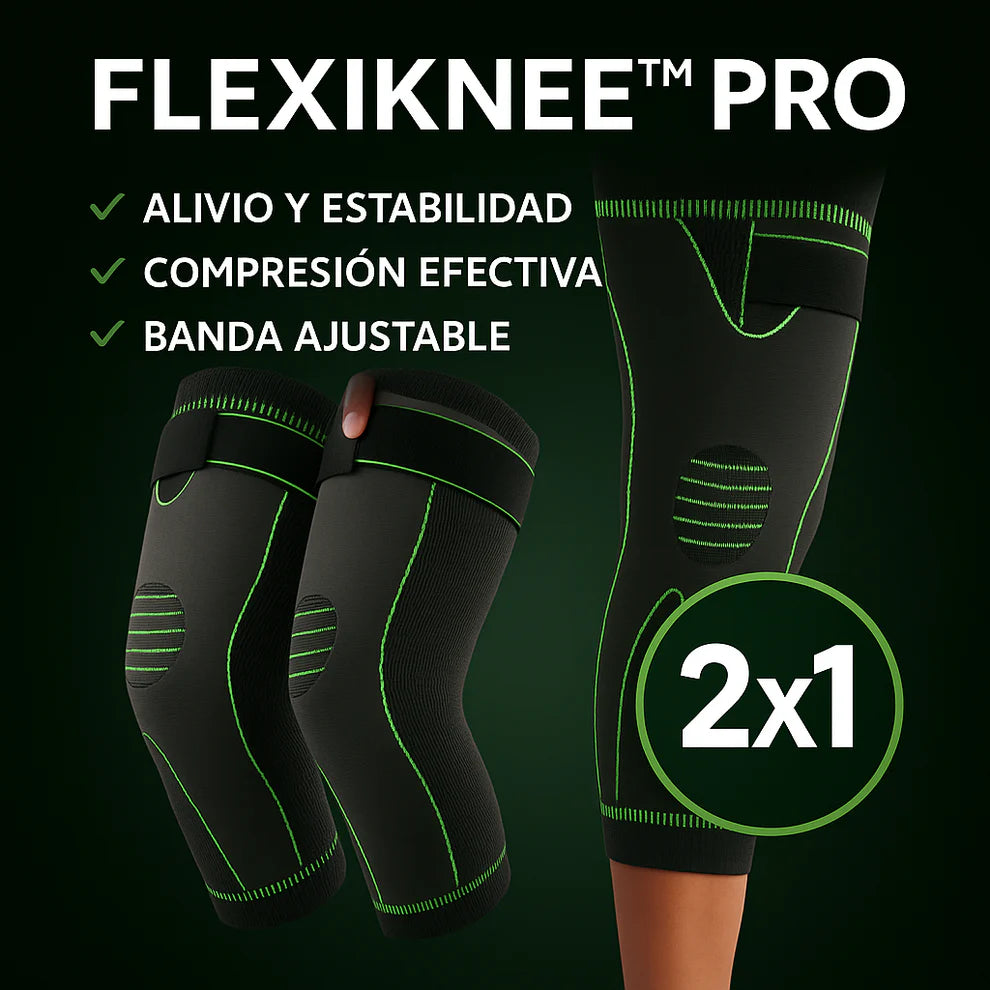 FlexiKnee™ PRO – Compresión y Alivio Total